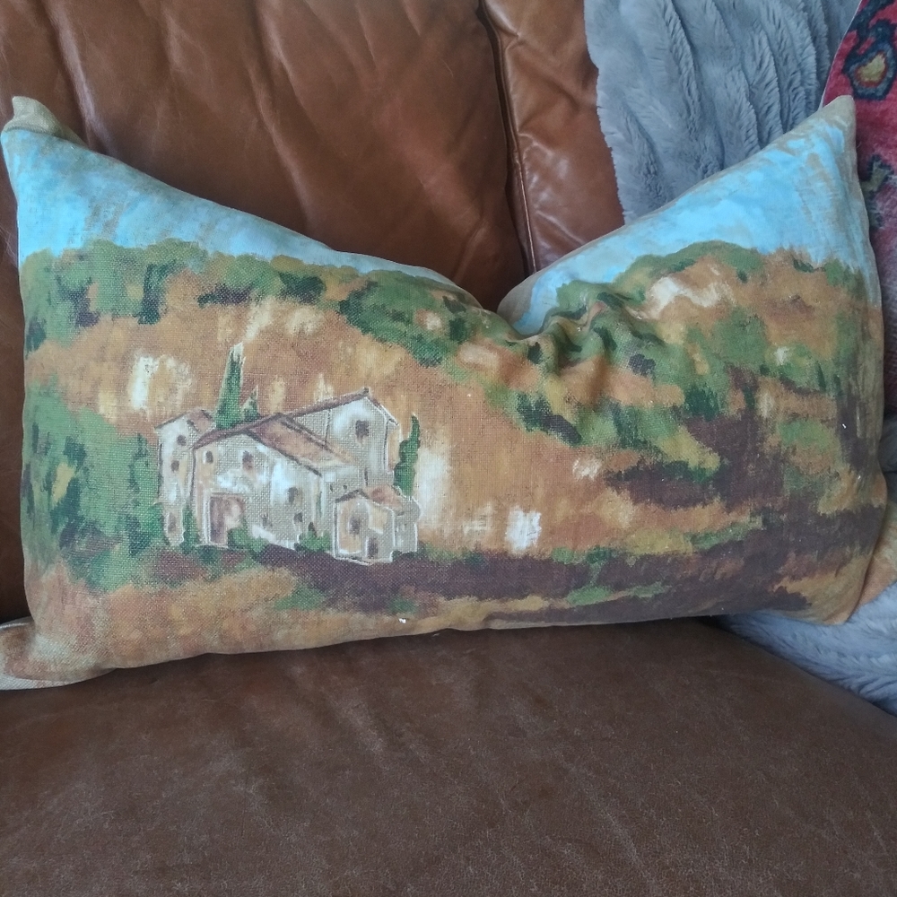 Pottery Barn Lumber Pillow cover rustic